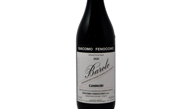 BAROLO DOCG "CANNUBI" 2020 - GIACOMO FENOCCHIO