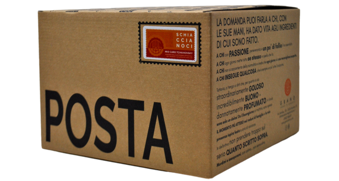 PANETTONE SCHIACCIANOCI 750 GR - GRANO TORINO