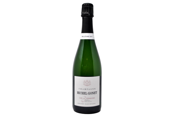 CHAMPAGNE EXTRA BRUT BLANC DE BLANCS "LES 3 TERROIRS" 2019 - MICHEL GONET