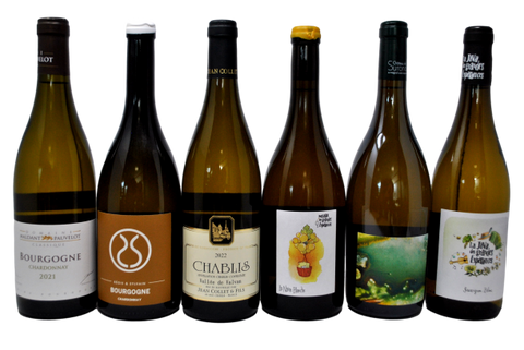 TASTING BOX "WHITE VIBES - BORGOGNA VS LOIRA" - 6 BOTTIGLIE