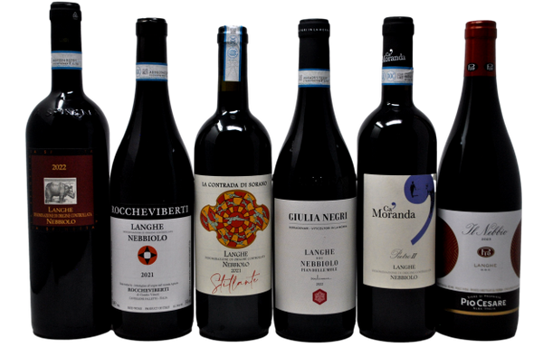 NEBBIOLO LOVERS TASTING BOX - 6 BOTTIGLIE