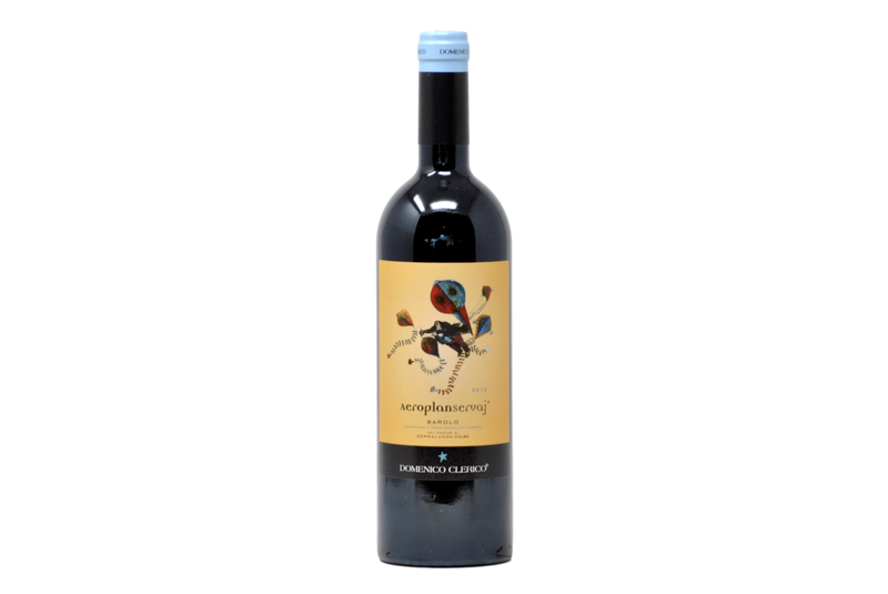 BAROLO DEL COMUNE DI SERRALUNGA D'ALBA DOCG "AEROPLANSERVAJ" 2013 ETICHETTA "AQUILONI" - DOMENICO CLERICO