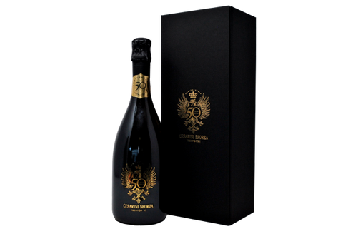 TRENTO DOC BRUT "50° ANNIVERSARIO" RISERVA 2004 (COFANETTO) - CESARINI SFORZA (1200 BOTTIGLIE PRODOTTE)