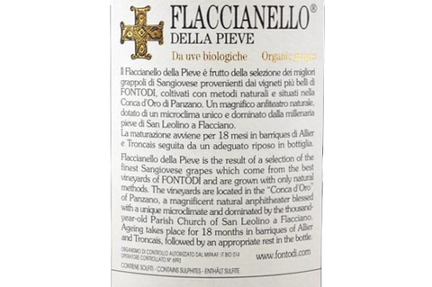 COLLI TOSCANA CENTRALE ROSSO IGT “FLACCIANELLO DELLA PIEVE” 2021 MAGNUM - FONTODI