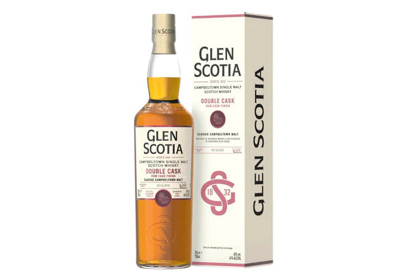 CAMPBELTOWN SINGLE MALT SCOTCH WHISKY "DOUBLE CASK" - GLEN SCOTIA