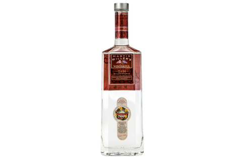 LONDON DRY GIN DISTILLED IN ENGLAND MULLED WITH MANDARIN AND CINNAMON "WINTERFUL" - MARTIN MILLER'S