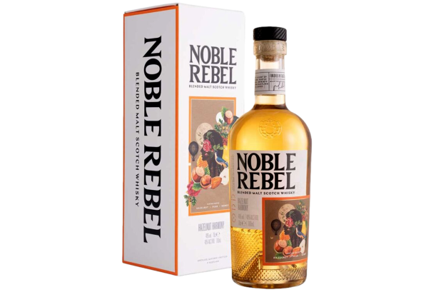 BLENDED MALT SCOTCH WHISKY HAZELNUT HARMONY - NOBLE REBEL