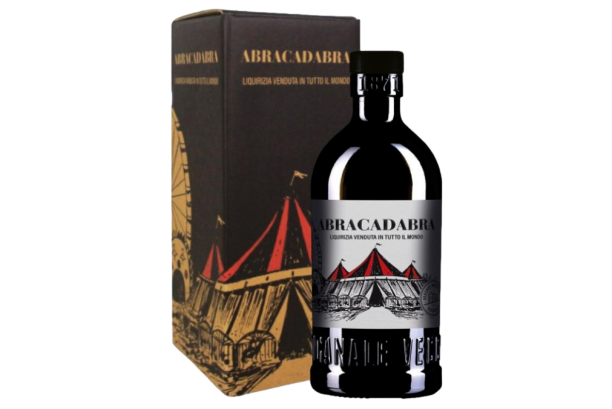 LIQUORE DI LIQUIRIZIA "ABRACADABRA" 0,50 L ASTUCCIATO - VECCHIO MAGAZZINO DOGANALE