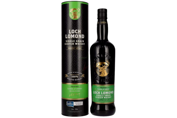 SINGLE GRAIN SCOTCH WHISKY COFFEY STILL PEATED "FLORAL AND SMOKY" - LOCH LOMOND