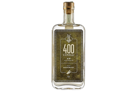 ITALIAN PREMIUM DRY GIN "VOLUME 2 ROSEMARY" 0,50 L - 400 CONIGLI