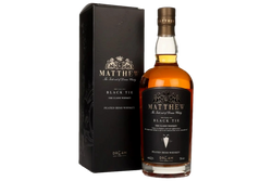 PEATED SINGLE MALT IRISH WHISKEY "THE BLACK TIE" - MATTHEW