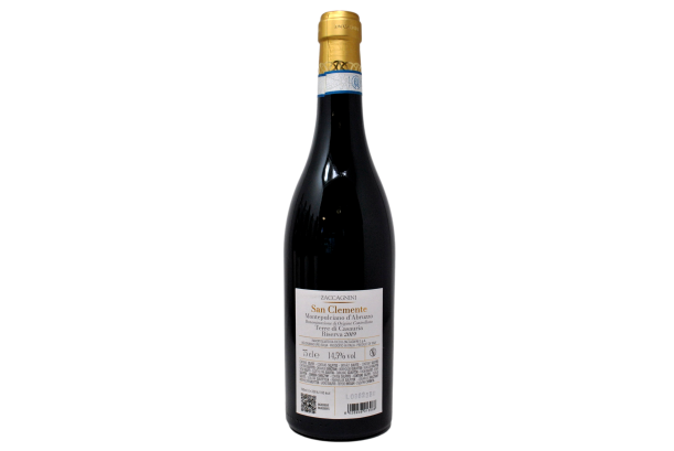 MONTEPULCIANO D'ABRUZZO DOC RISERVA "SAN CLEMENTE - TERRE DI CASAURIA" 2019 - CANTINA ZACCAGNINI