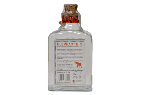GIN ELEPHANT "ORANGE & COCOA" 0,5L - ELEPHANT GIN