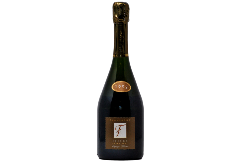 CHAMPAGNE EXTRA BRUT "CEPAGES BLANC" 1992 - FLEURY