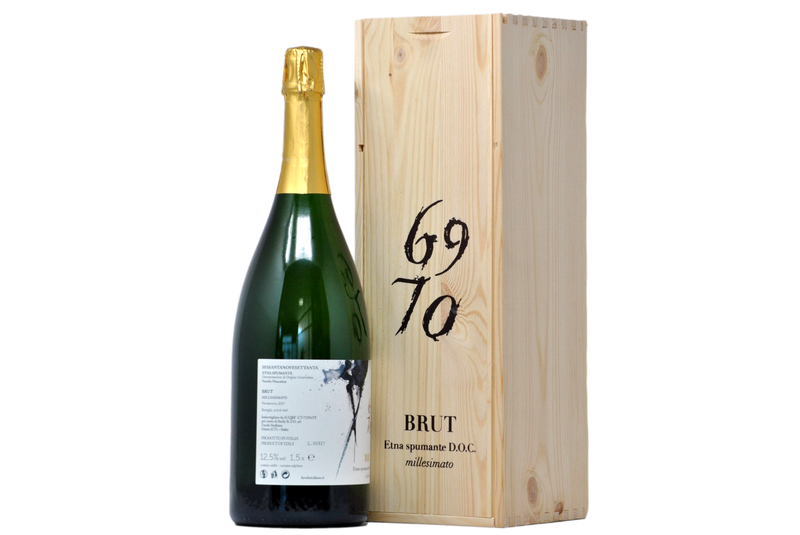 ETNA SPUMANTE DOC BRUT "69/70" 2017 MAGNUM (ASTUCCIATO) - FAVOLE SICILIANE