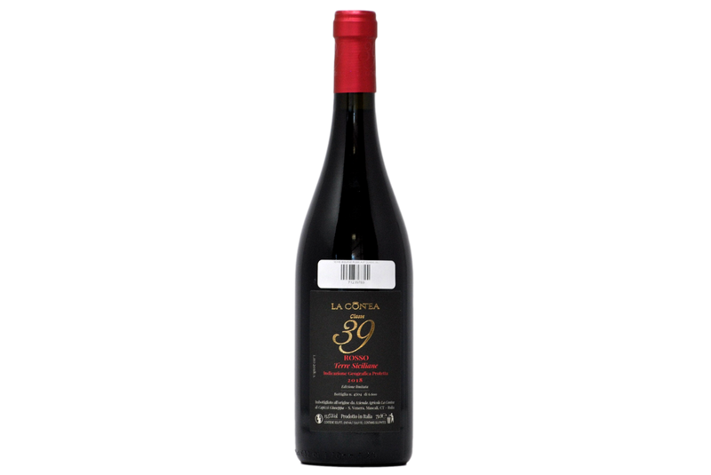 TERRE SICILIANE ROSSO IGP "CLASSE 39" 2018 - LA CONTEA