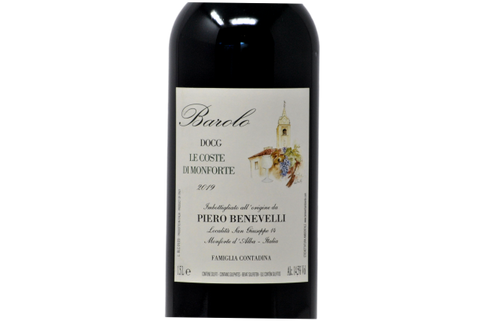 BAROLO DOCG "LE COSTE DI MONFORTE" 2019 MAGNUM - PIERO BENEVELLI