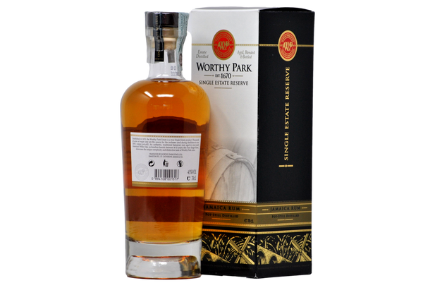 JAMAICA RUM SINGLE ESTATE RESERVE "WORTHY PARK"- HABITATION VELIER