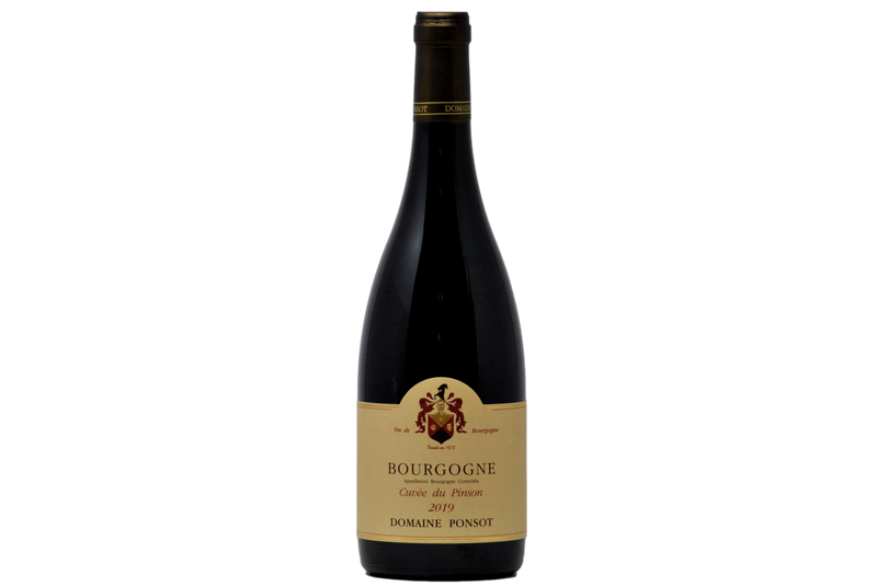 BOURGOGNE ROUGE "CUVEE DU PINSON" 2019 - DOMAINE PONSOT