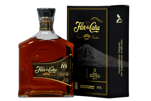 RUM FLOR DE CANA AGED 18 YEARS - FLOR DE CANA