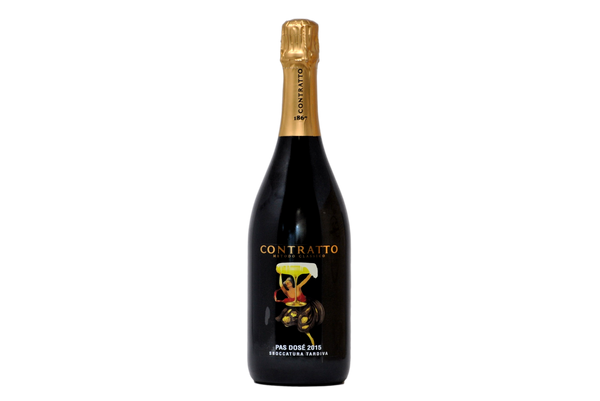 METODO CLASSICO BLANC DE NOIRS PAS DOSE' SBOCCATURA TARDIVA 2015 - CONTRATTO