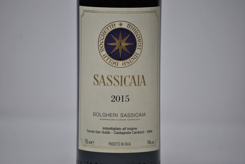 Bolgheri DOC "Sassicaia" 2015 - Tenuta San Guido