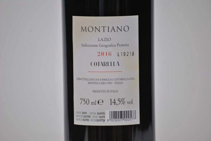 Montiano 2016 – Lazio Rosso Igt 3本 ワイン-