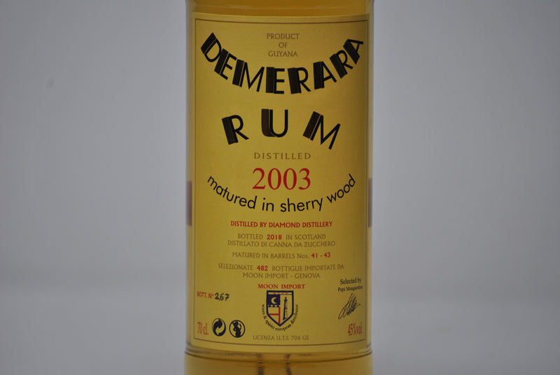 Rum Demerara 2003 "15 anni" Astuccio - Moon Import