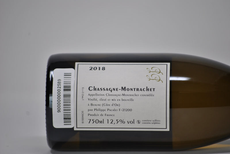 Chassagne-Montrachet 2018 - Philippe Pacalet