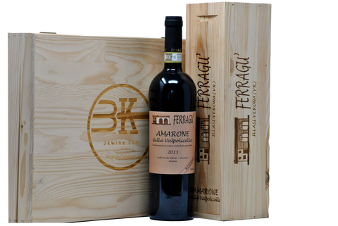 AMARONE DELLA VALPOLICELLA DOCG "FERRAGU" RISERVA 2013 (ASTUCCIO IN LEGNO) -  FERRAGU'