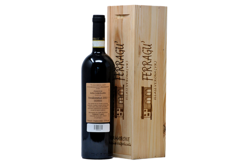 AMARONE DELLA VALPOLICELLA DOCG "FERRAGU" RISERVA 2013 (ASTUCCIO IN LEGNO) -  FERRAGU'