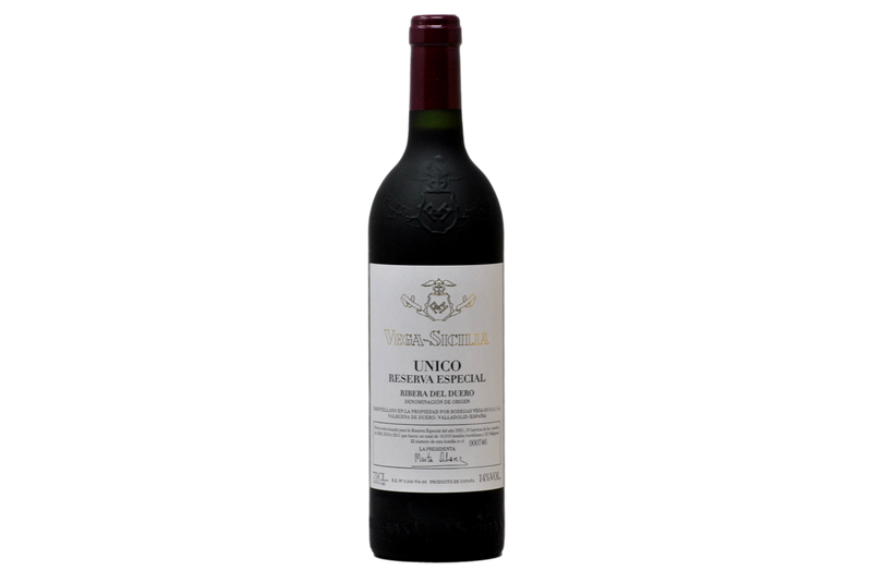 RIBERA DEL DUERO "UNICO RESERVA ESPECIAL" 2009\2010\2011 - BODEGAS VEGA SICILIA