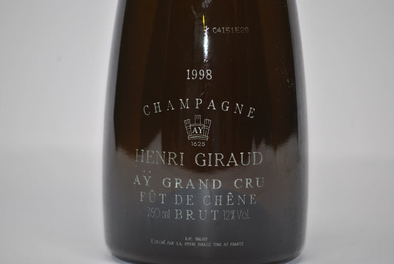 Champagne Brut Grand Cru “Fût de Chêne” 1998 - Henri Giraud