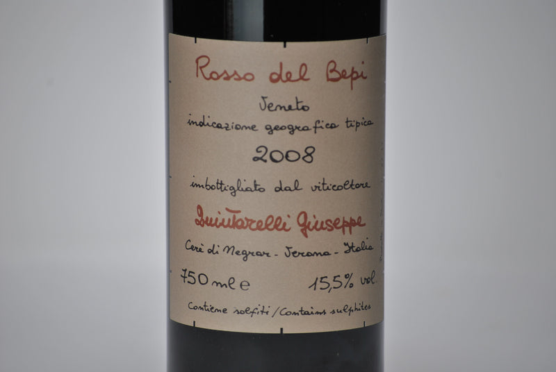 Veneto Rosso IGT "Rosso del Bepi" 2008 - Giuseppe Quintarelli