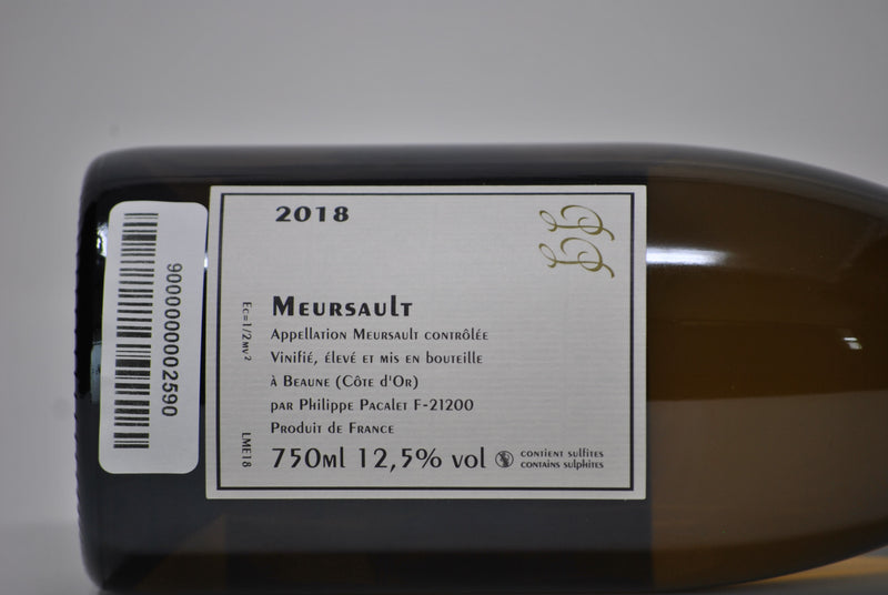 Meursault Blanc 2018 - Philippe Pacalet