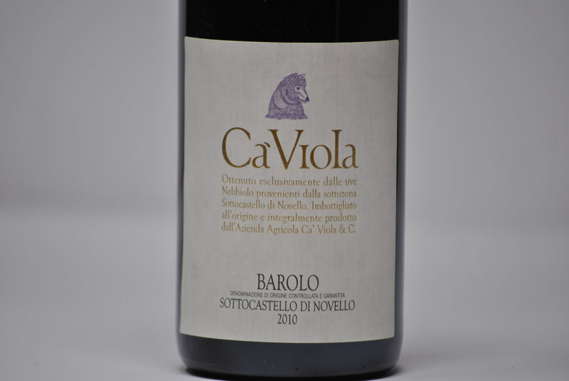 Barolo DOCG "Sottocastello di Novello" 2010 - Ca' Viola