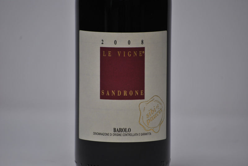 Barolo Docg "Le vigne - Sibi et Paucis" 2008- Sandrone