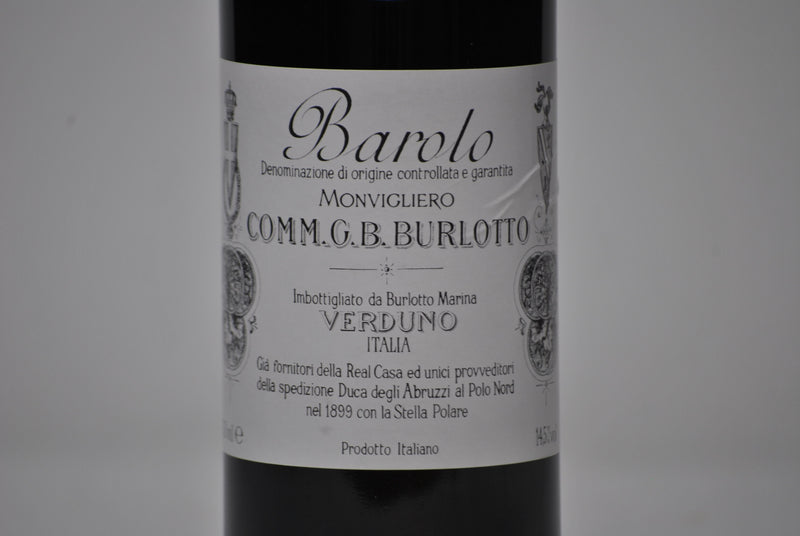 Barolo DOCG "Monvigliero"  2010-Burlotto