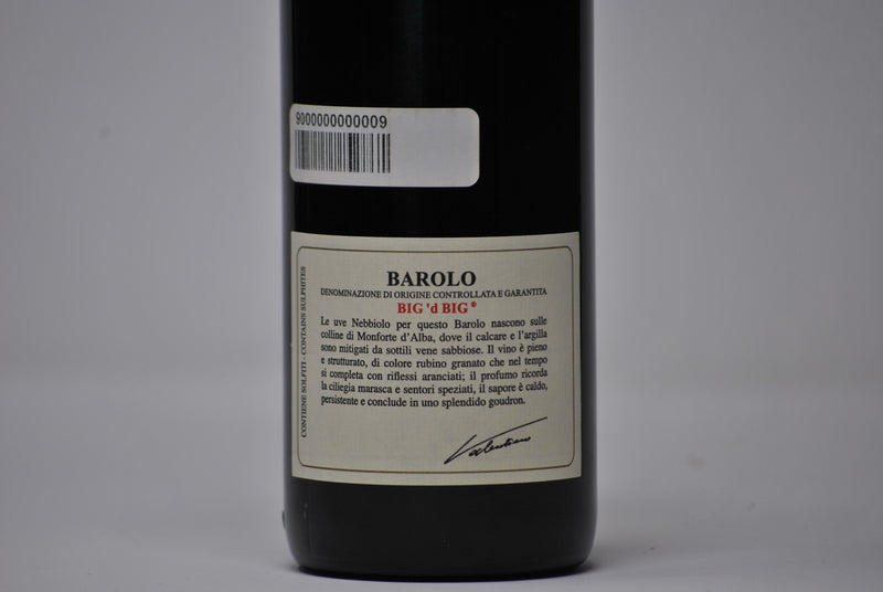 Barolo Docg "Big 'D Big" 2008-Rocche dei Manzoni