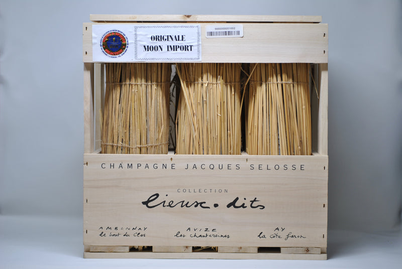 CHAMPAGNE "COLLECTION LIEUX DITS" (cassetta di legno 6 bottiglie) - JACQUES SELOSSE