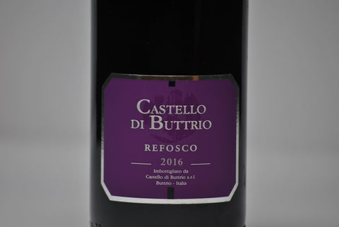 FRIULI COLLI ORIENTALI DOC "REFOSCO" 2016 - CASTELLO DI BUTTRIO
