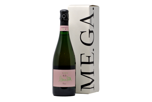 VINO SPUMANTE R.D. "ME.GA." ROSE' DE NOIRS NATURE 88 LUNE - NICOLA GATTA