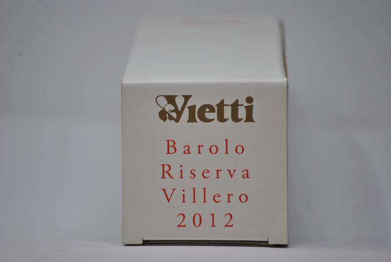 BAROLO DOCG "VILLERO RESERVE" 2012 - VIETTI