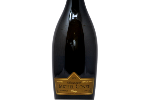CHAMPAGNE GRAND CRU BLANC DE BLANCS EXTRA BRUT "PRESTIGE" 2001 - MICHEL GONET