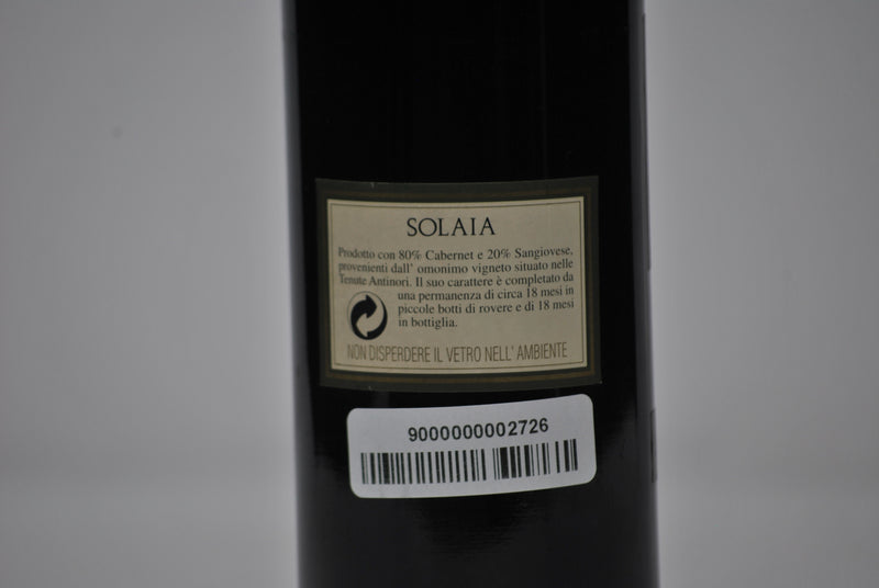 Toscana Rosso IGT “Solaia” 1991 - Antinori