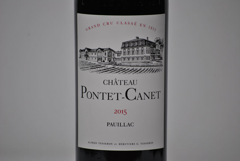 Pauillac 5eme Grand Cru Classé 2015 - Château Pontet Canet