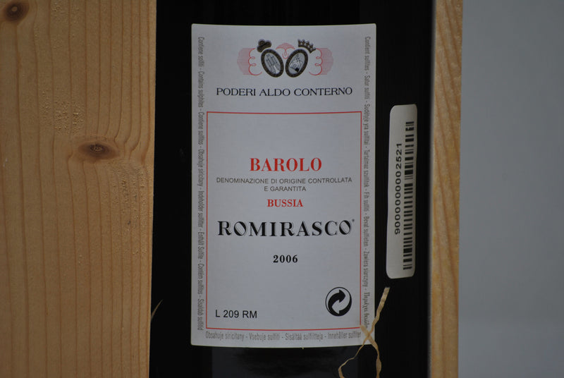 BAROLO DOCG BUSSIA RESERVE "ROMIRASCO" 2006 MAGNUM - ALDO CONTERNO