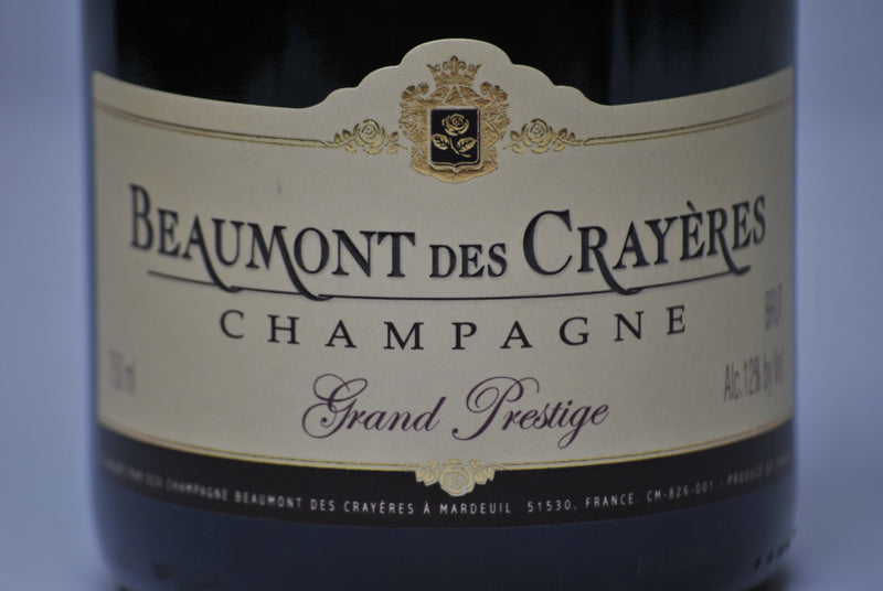 Champagne Brut "Grand Prestige" - Beaumont des Crayeres