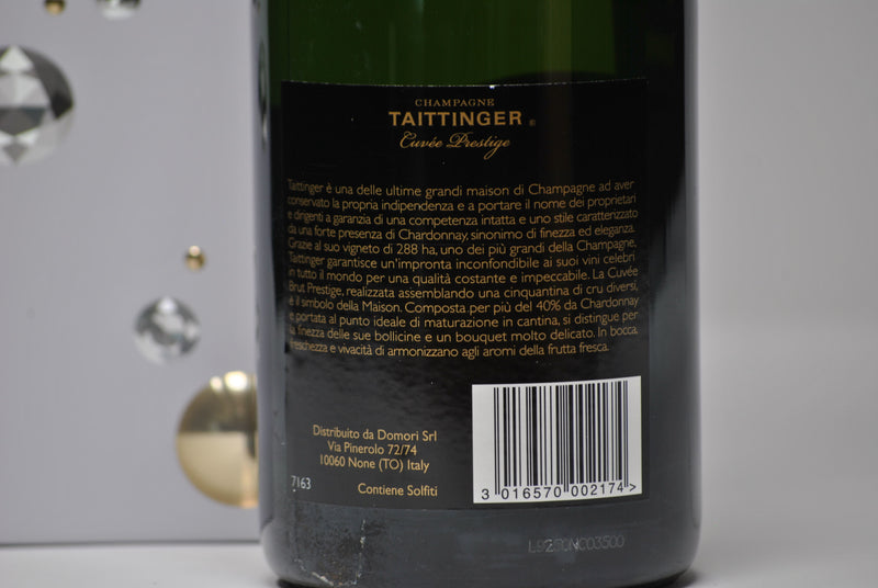 CHAMPAGNE BRUT "CUVEE' PRESTIGE" (Senza cofanetto) - TAITTINGER