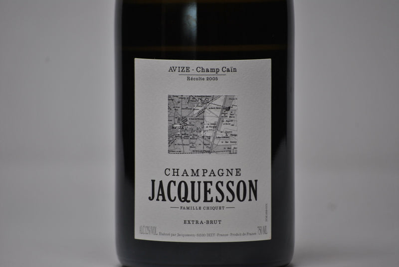 Champagne Extra Brut Avize “Champ Caïn” 2005 - Jacquesson (Sboccatura Febbraio 2015)